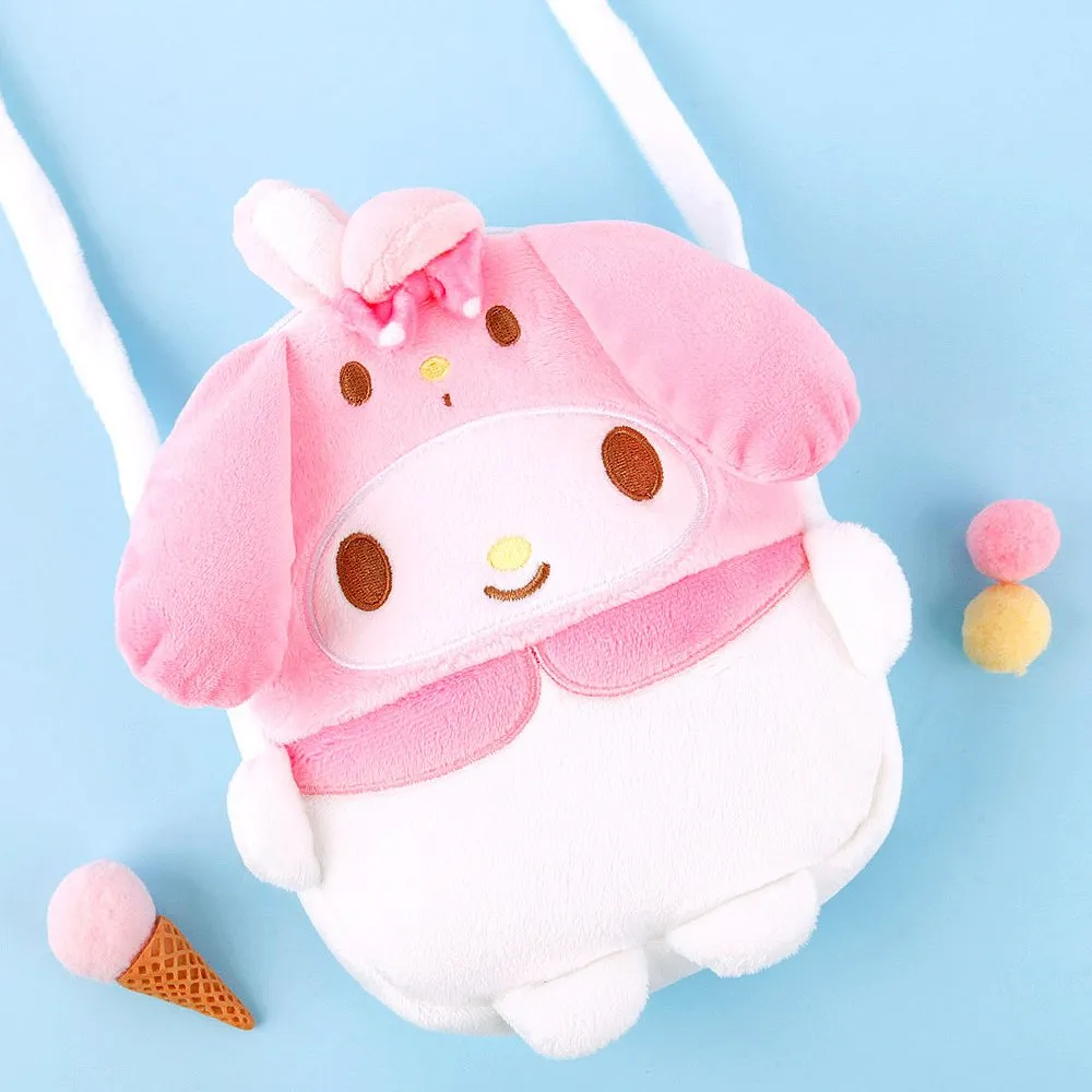 My Melody Bestie Plush Crossbody Bag
