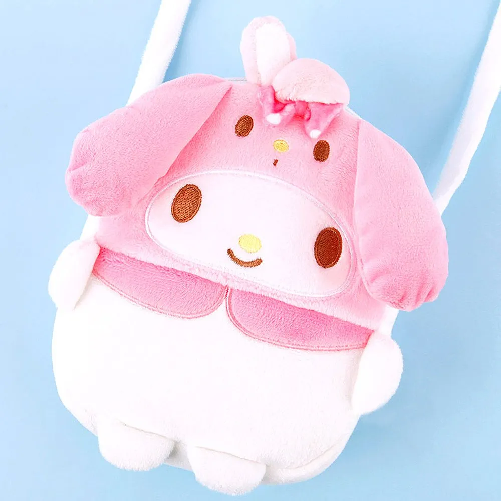 My Melody Bestie Plush Crossbody Bag