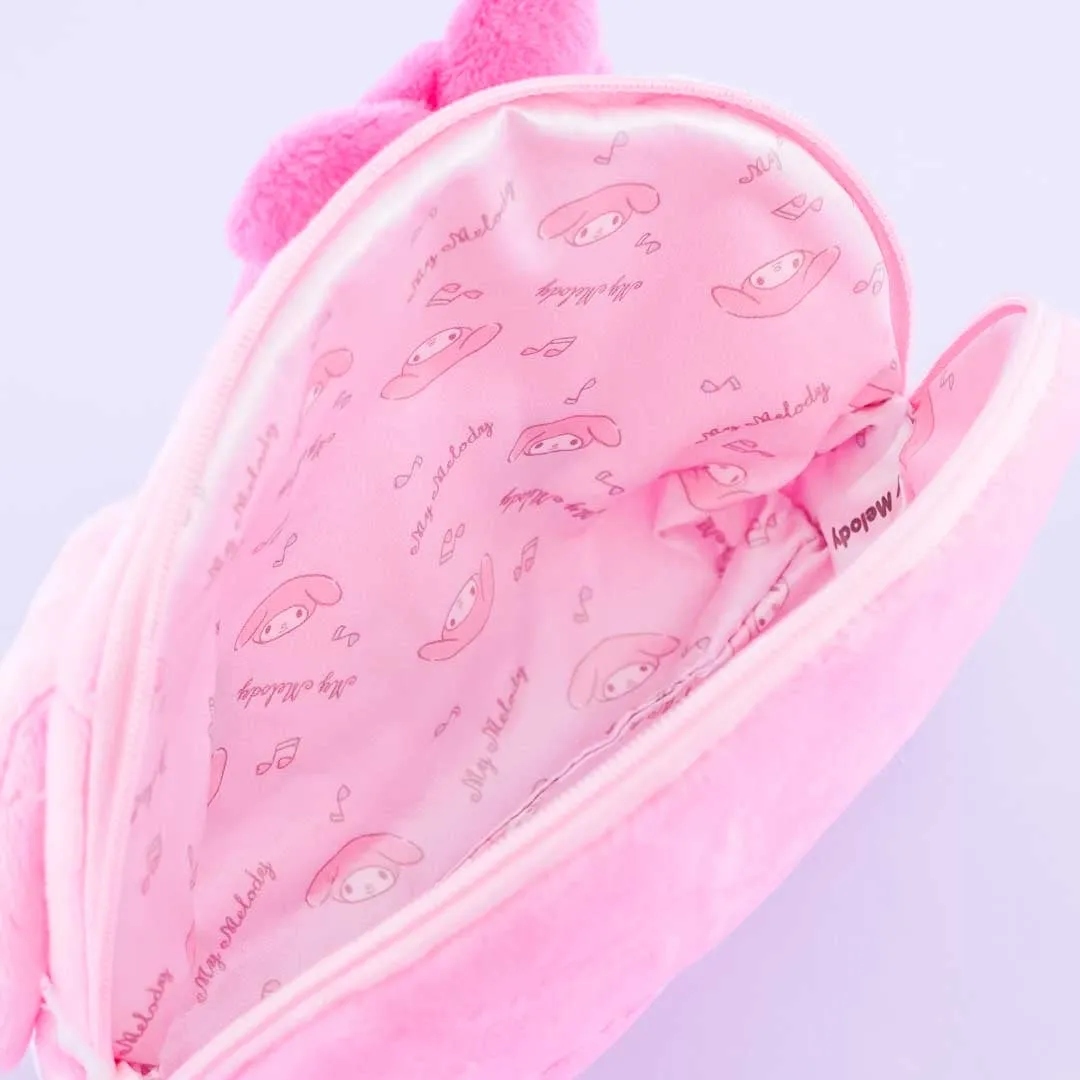 My Melody Fluffy Head Pouch