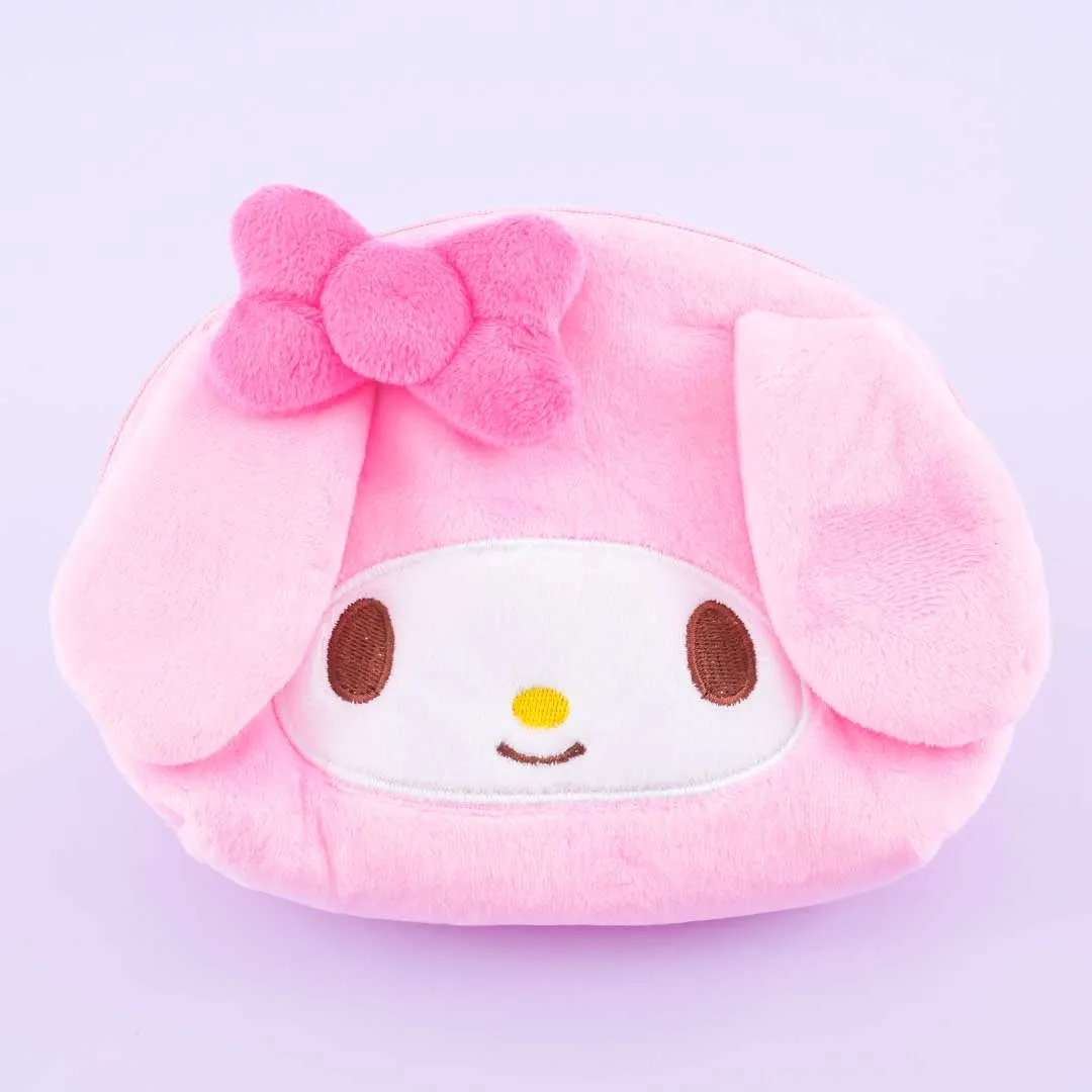 My Melody Fluffy Head Pouch