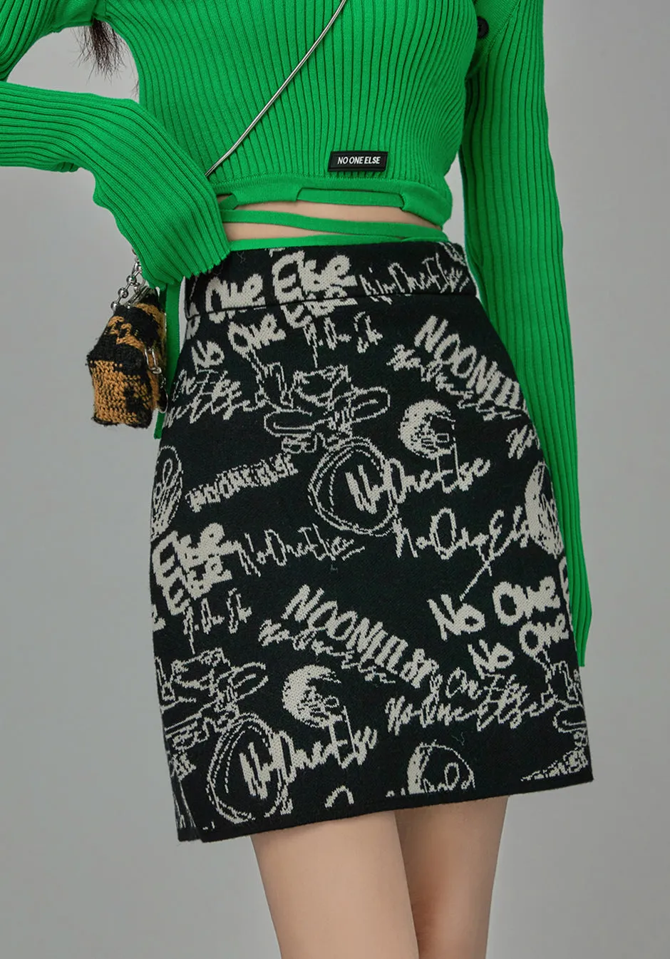 My Thoughts Matter Mini Skirt