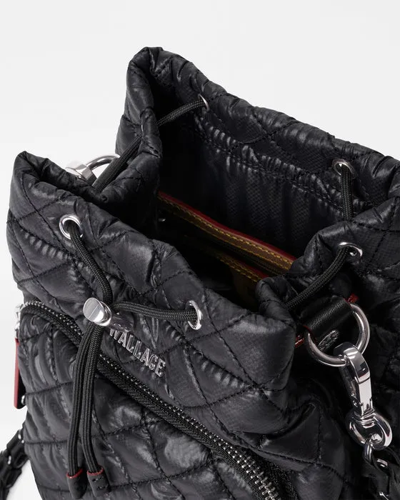 MZ WALLACE CROSBY DRAWSTRING BUCKET BAG