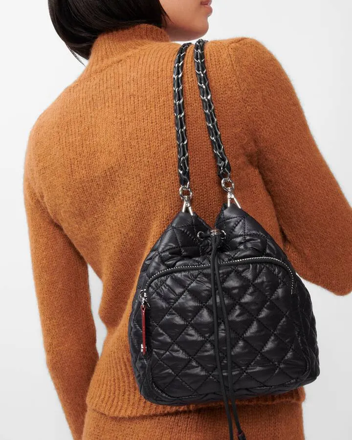 MZ WALLACE CROSBY DRAWSTRING BUCKET BAG
