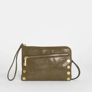 NASH SML - Bistro Green Snake/Brushed Gold