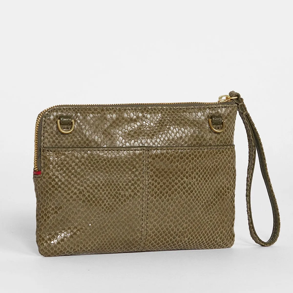 NASH SML - Bistro Green Snake/Brushed Gold