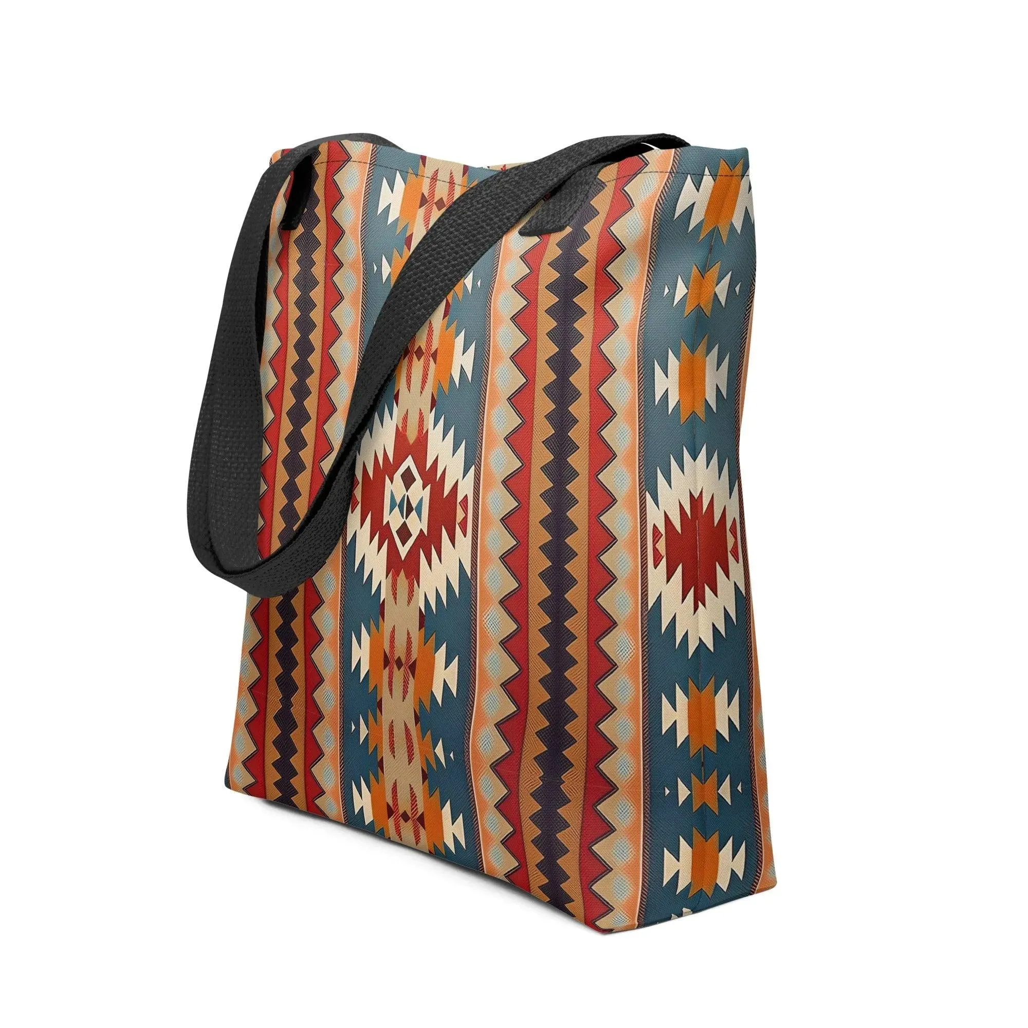 Native American Sunset Tote Bag