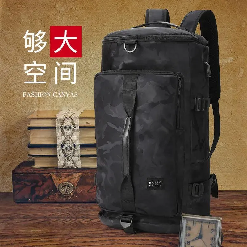 New backpack men's fashion brand basketball sports oversized capacity travel backpack fashion multi-functional cross-body single shoulder bag