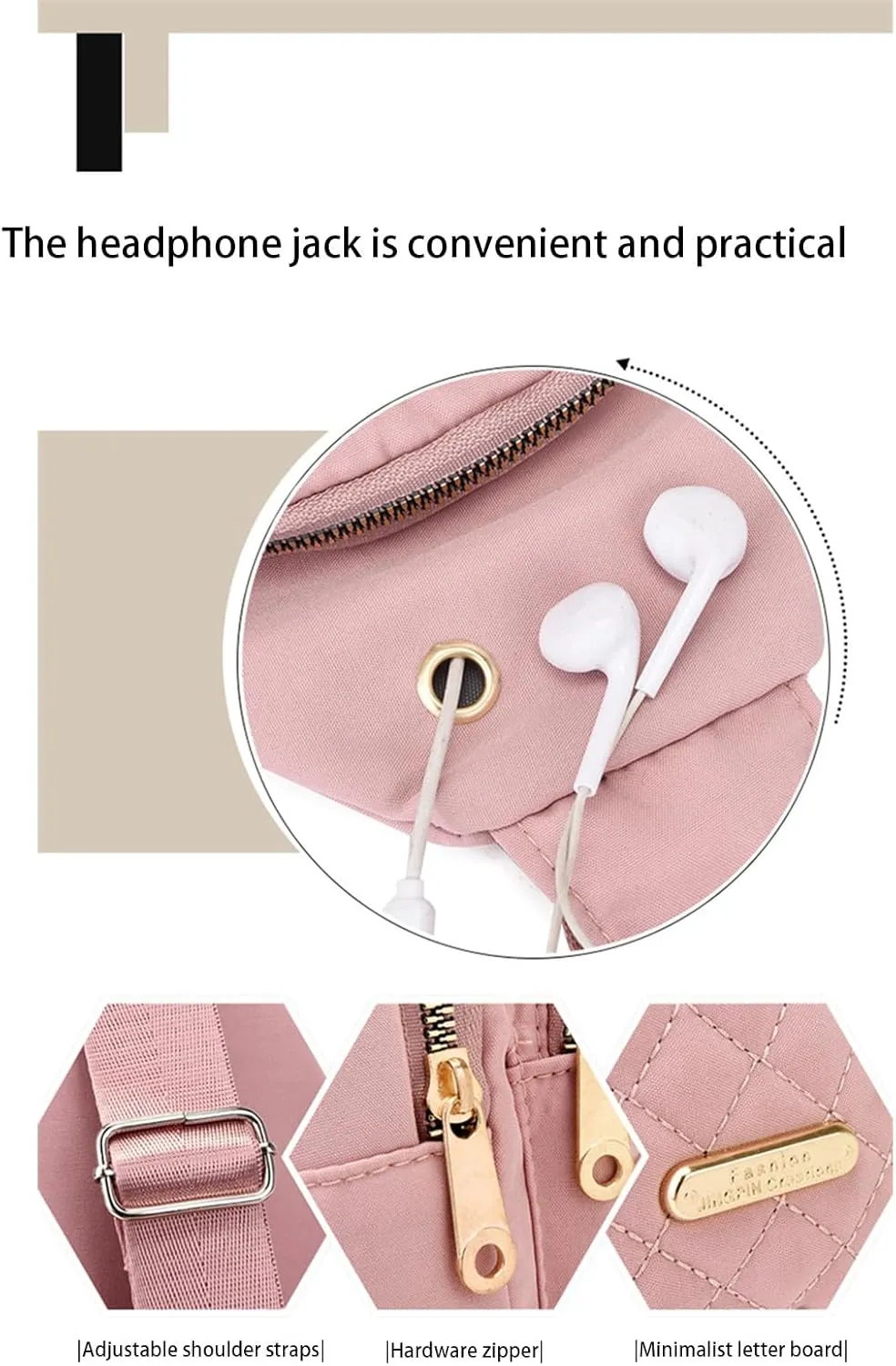 New Crossbody Bags Chest Bag Backpack Sling Bag Shoulder Bags Tote Purse for Women Men