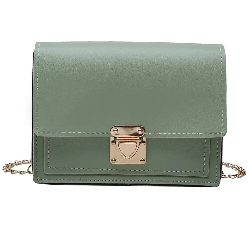 New Fashion Korean Shoulder Chain Small Square Bag Shoulder Bags