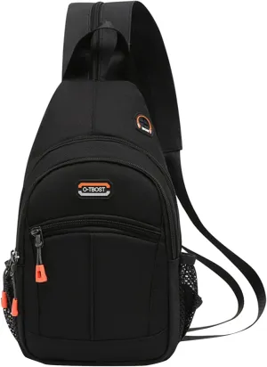 New Women Chest Bag Large Capacity Backpack Casual Messenger Bag Crossbody Versatile Bags Messenger Bags (BK1, One Size)