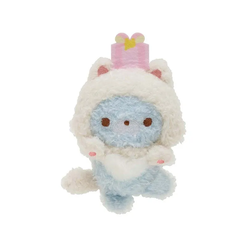 Niko Niko Plush Badge - Rilakkuma / Smiling Happy For You -Please order 7pcs for whole set
