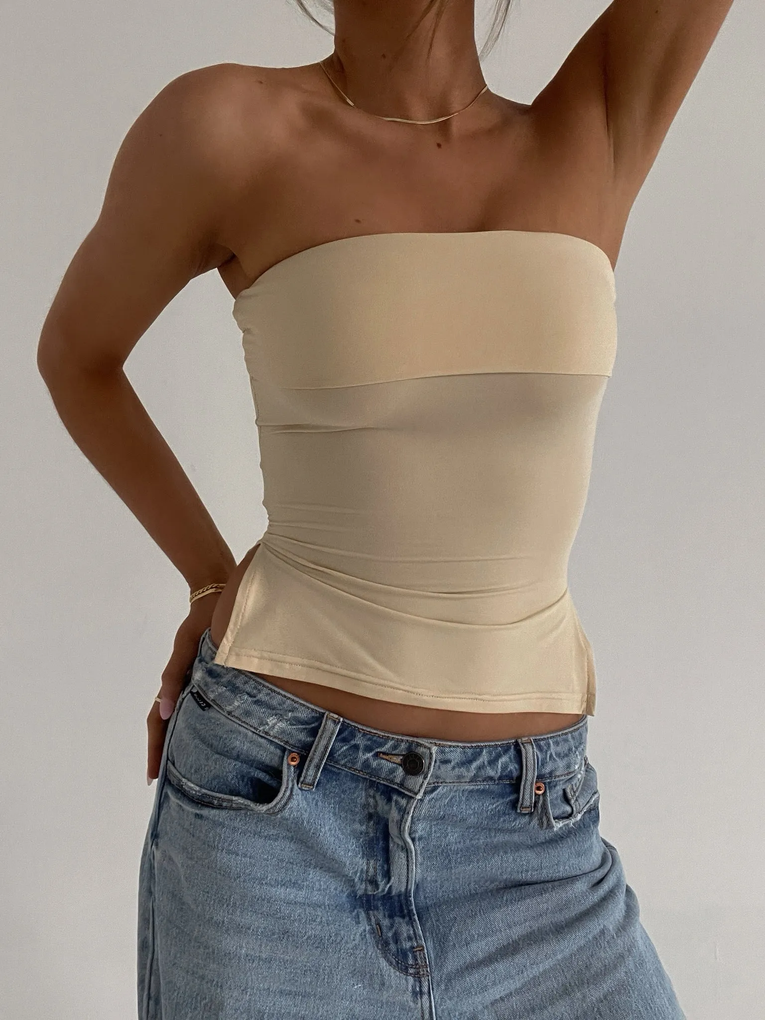 Nina Nude Tube Top