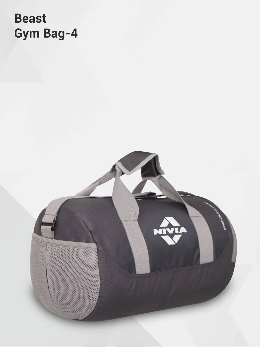 NIVIA Beast 22L Gym Bag 4 (Charcoal/Grey)