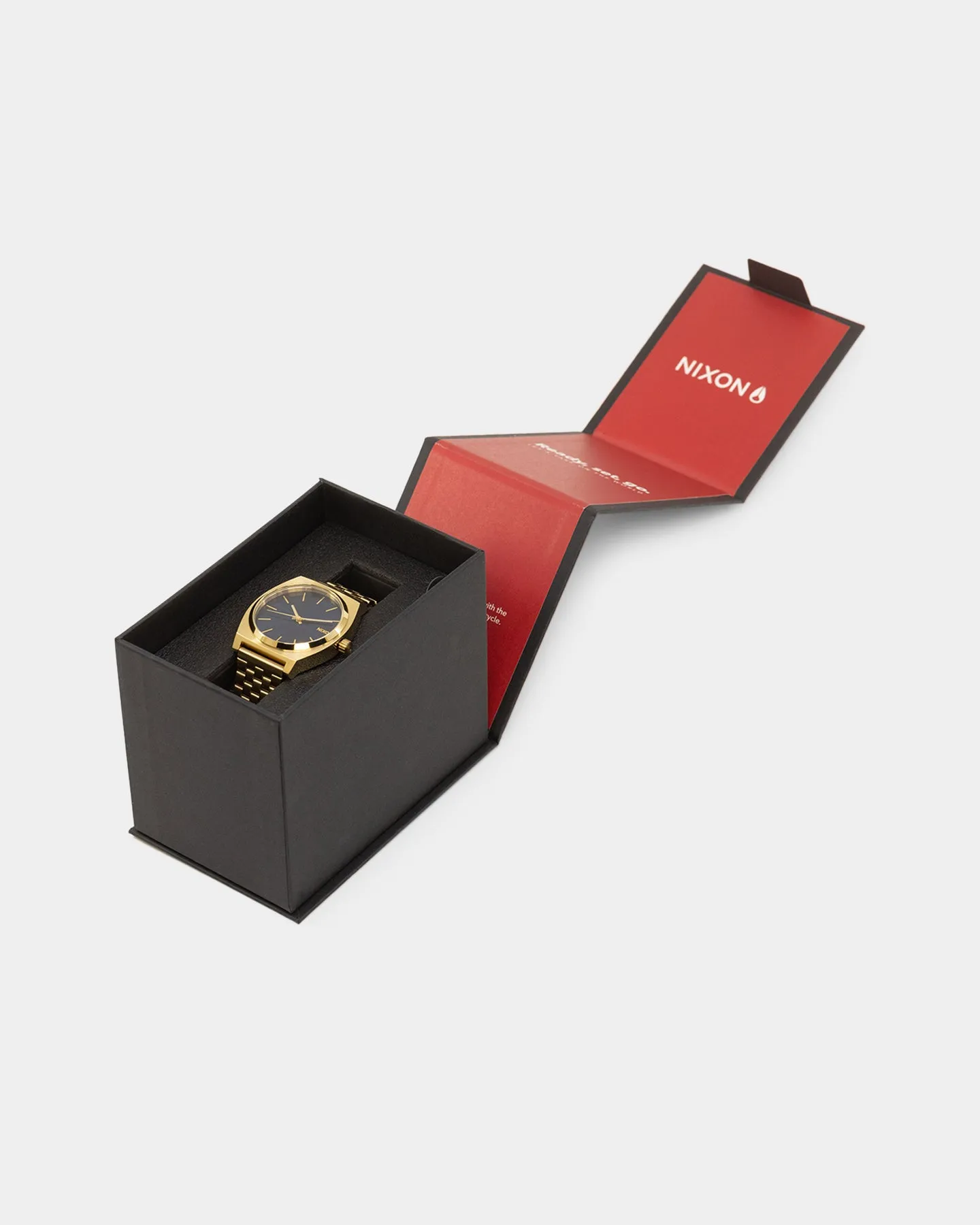 Nixon Time Teller Watch Light Gold/Cobalt
