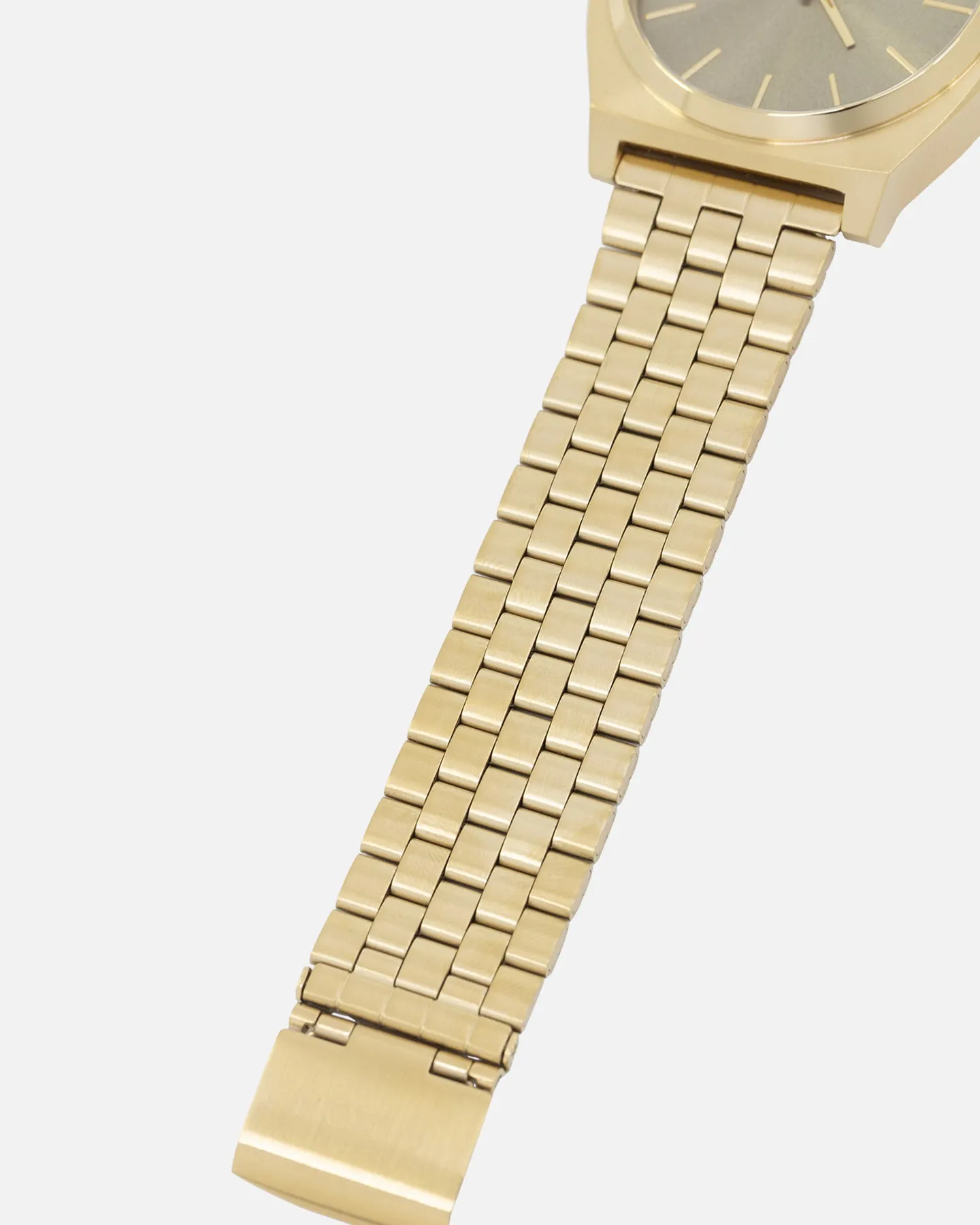 Nixon Time Teller Watch Light Gold/Vintage White