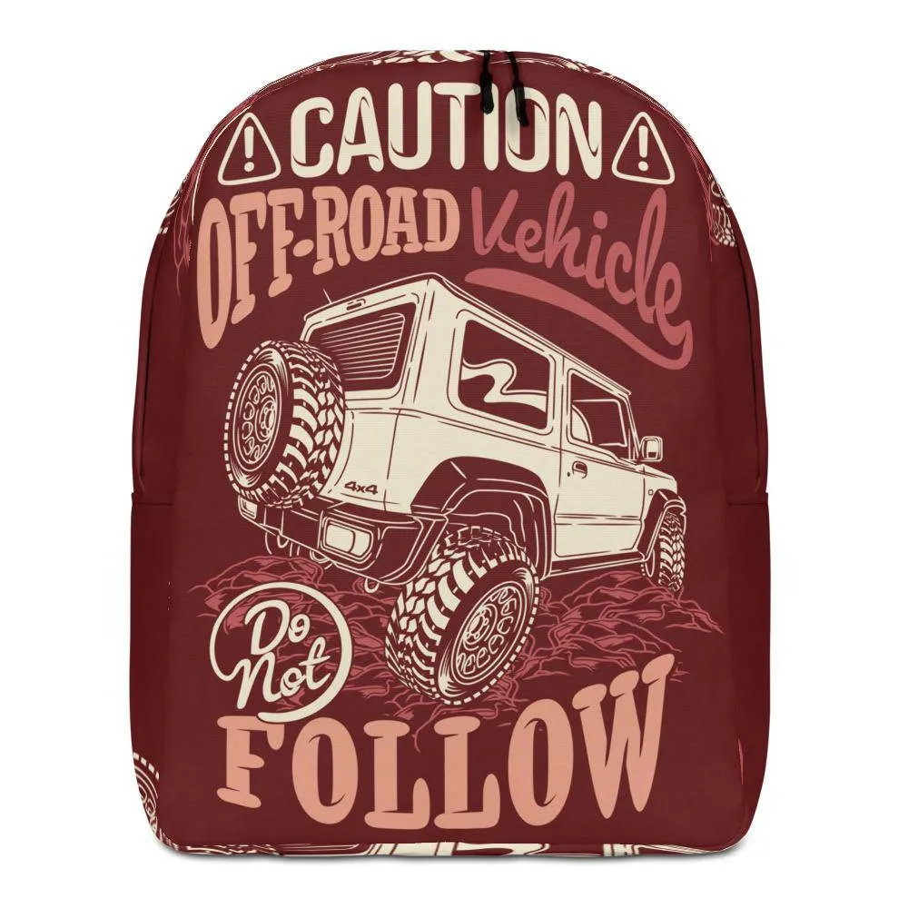 Offroad vehicle Minimalist Backpack