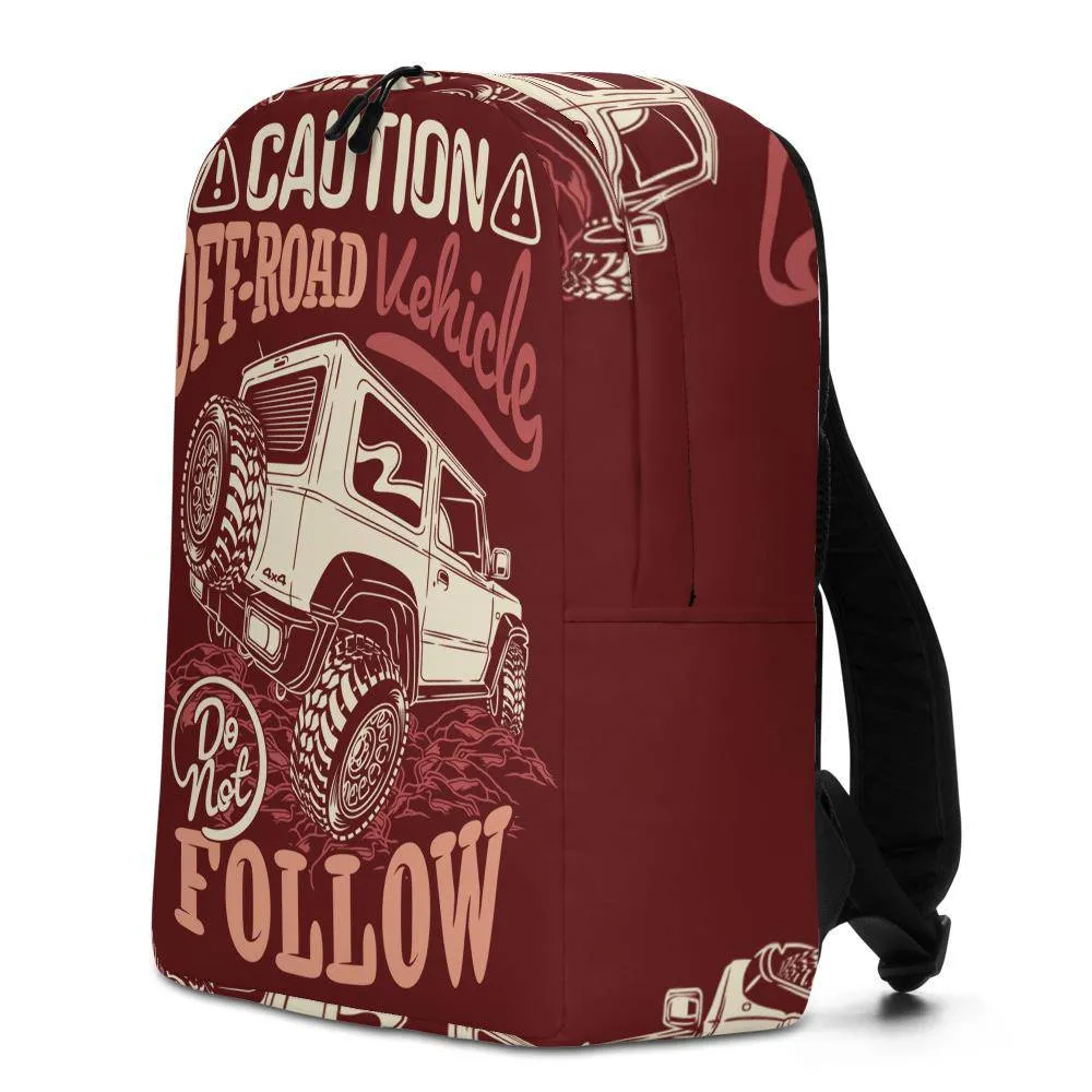 Offroad vehicle Minimalist Backpack