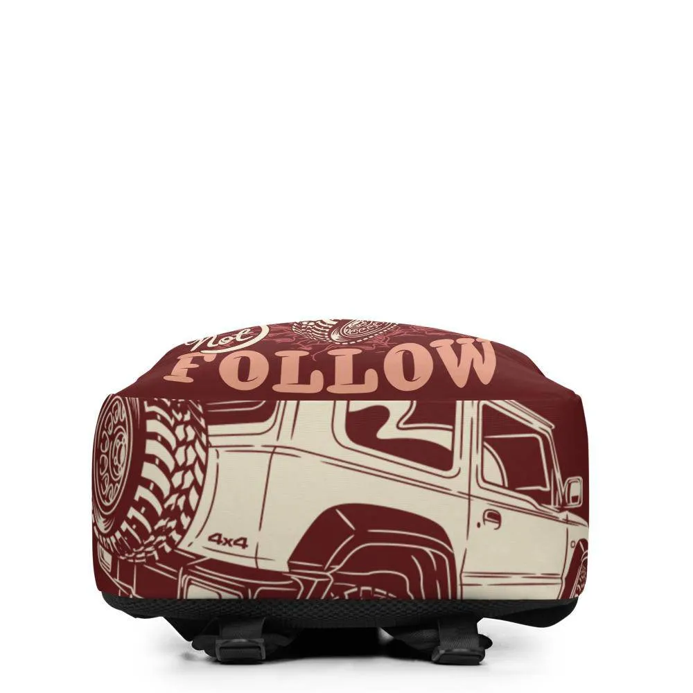 Offroad vehicle Minimalist Backpack