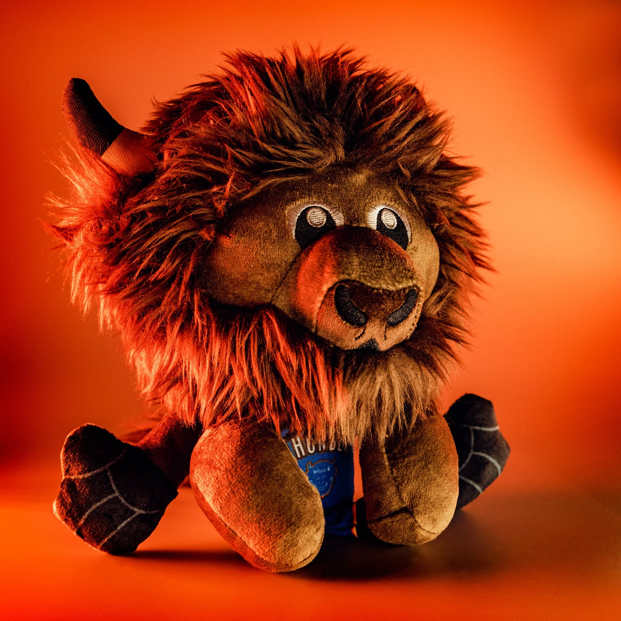 Oklahoma City Thunder Rumble 8" Mascot Kuricha Plush