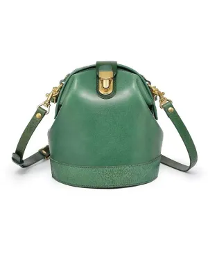 OLD TREND DOCTOR BUCKET CROSSBODY CONVERTIBLE LEATHER BAG