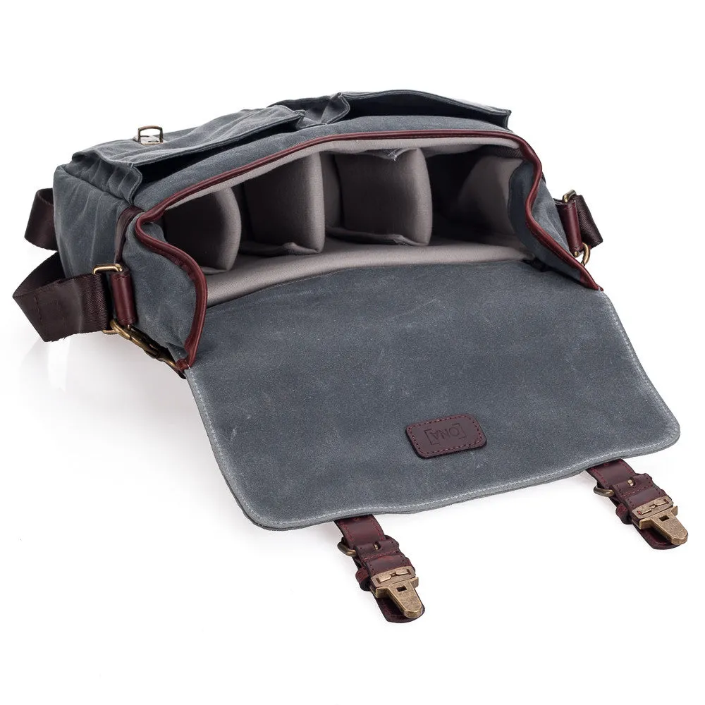ONA Prince Street Camera Messenger Bag - Smoke