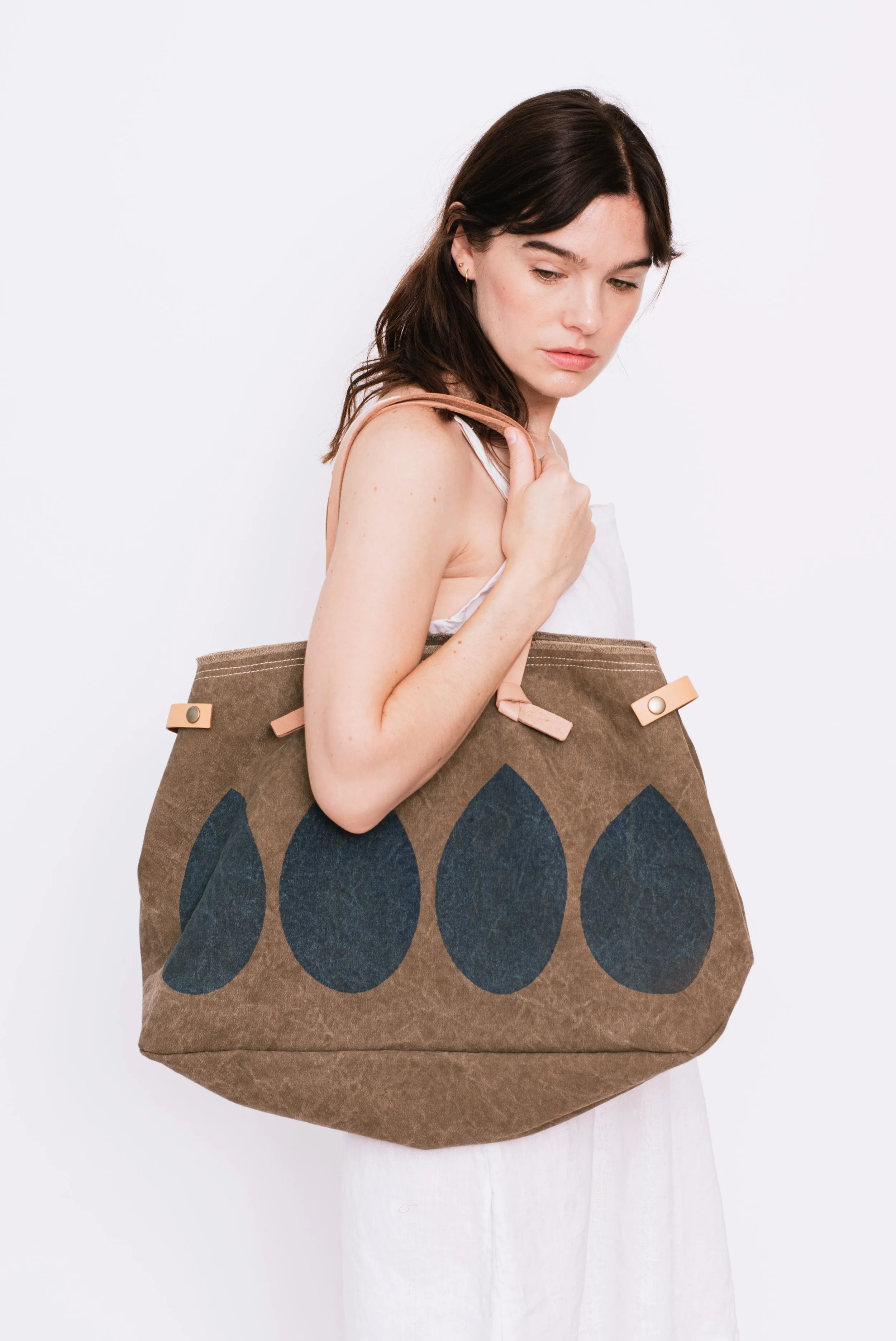 Organic Canvas Tote Large Shizuku