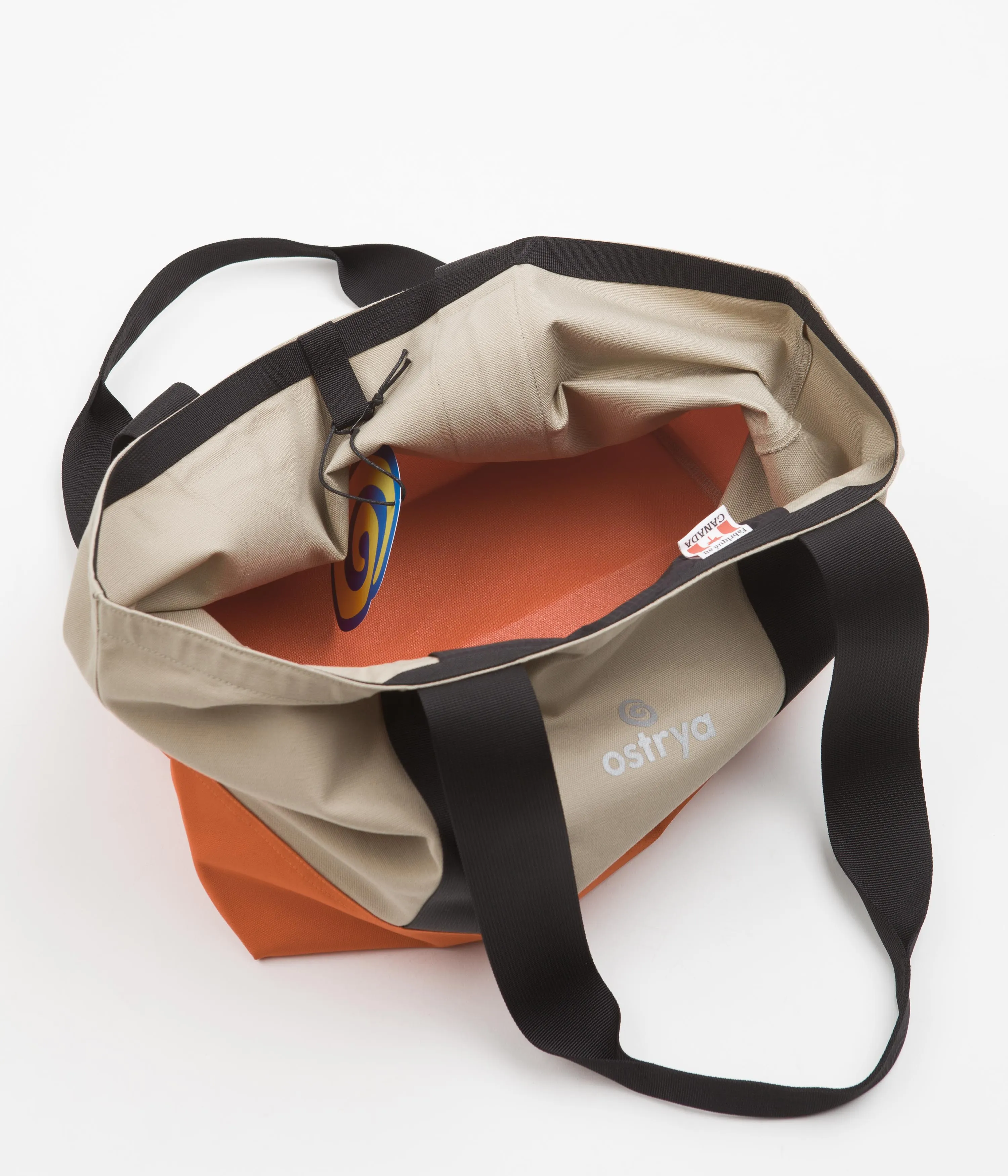 Ostrya Crag Canvas Tote Bag - Mandarine