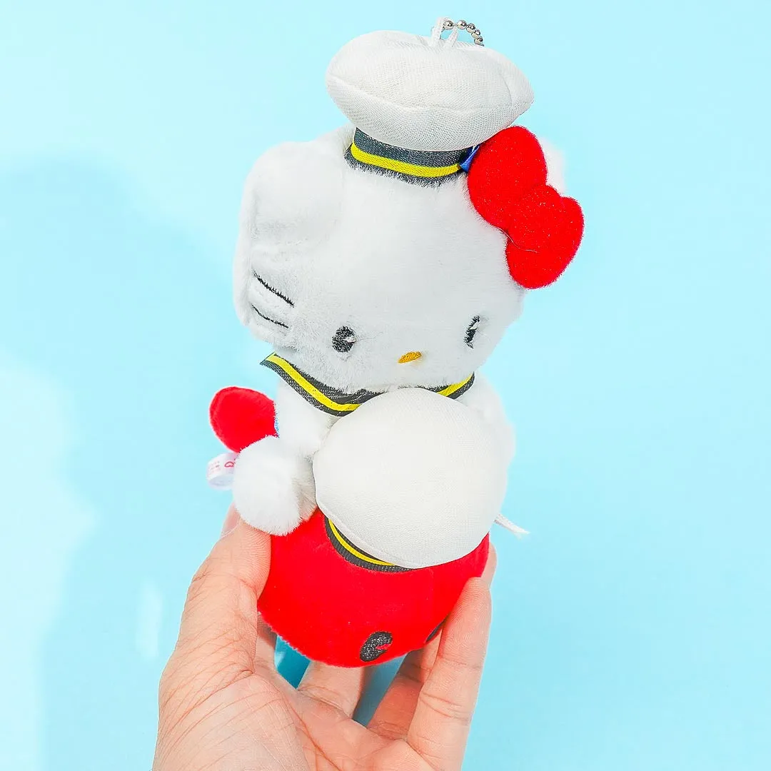 Ottotto x Sanrio Characters Plushie Charm & Crackers - Hello Kitty