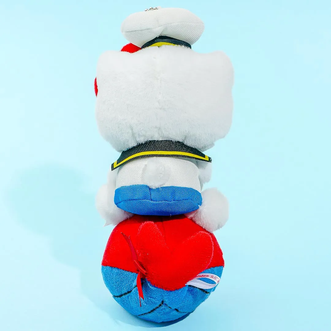 Ottotto x Sanrio Characters Plushie Charm & Crackers - Hello Kitty