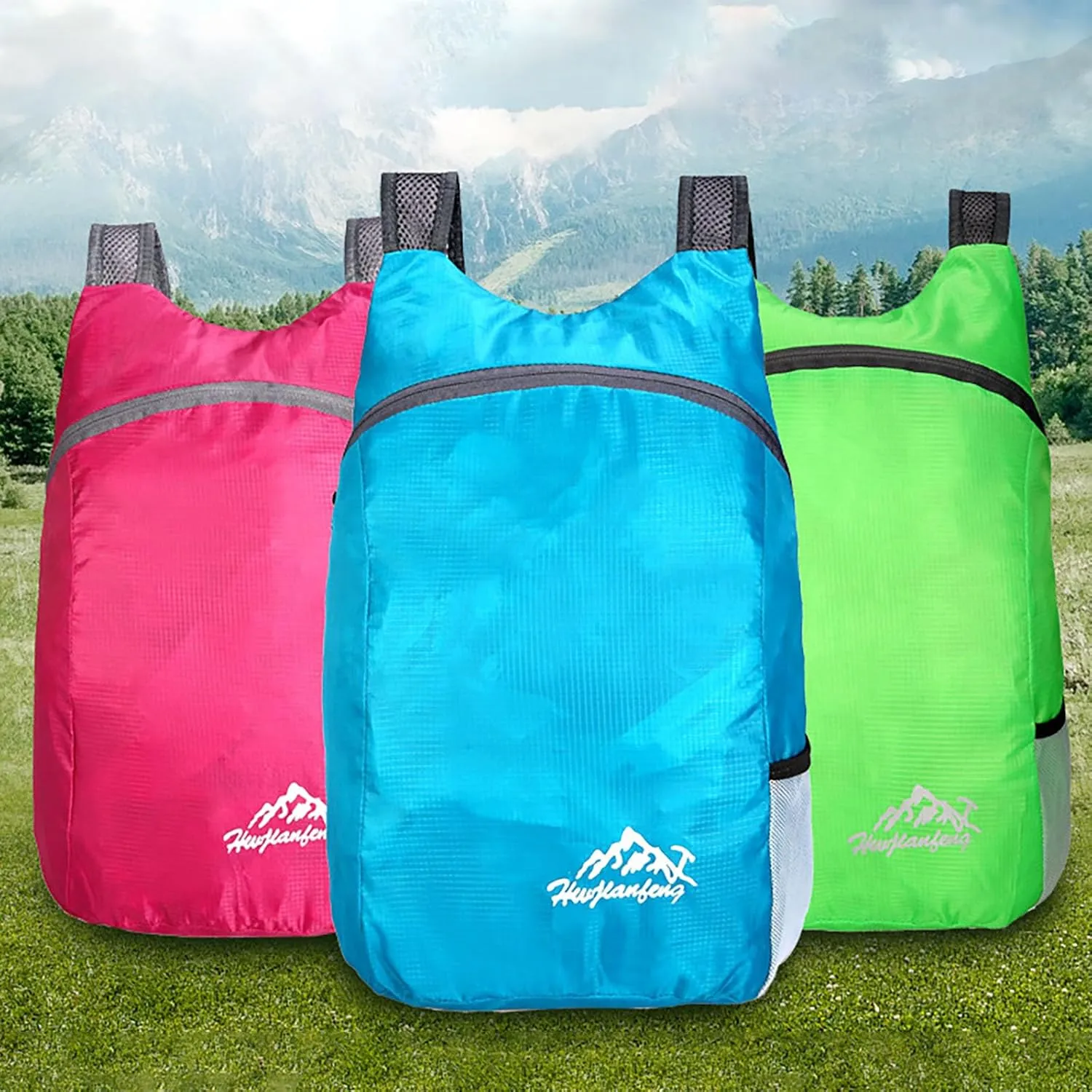 Outdoor Folding Bag New Storage Skin Backpack Travel Bag Men And Women Sports Backpack Holder Dog Backpacks (One Size)