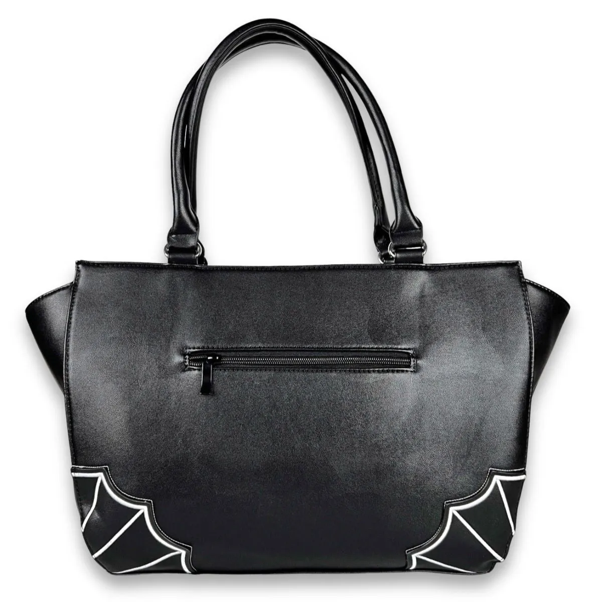 Oversized Spiderweb & Bats Tote Bags