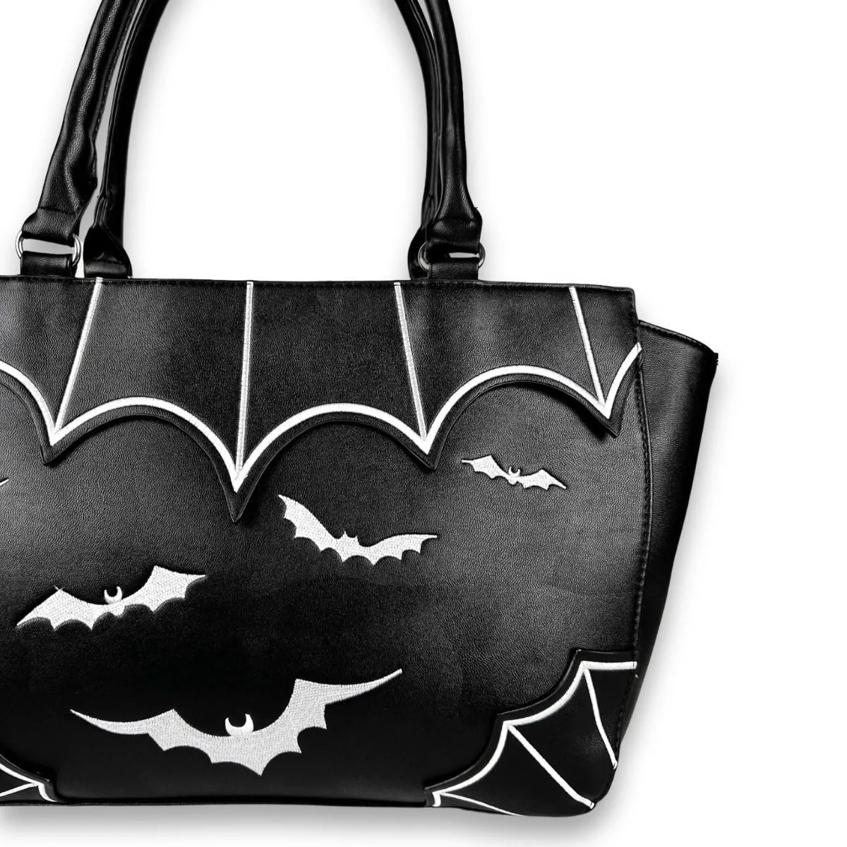 Oversized Spiderweb & Bats Tote Bags