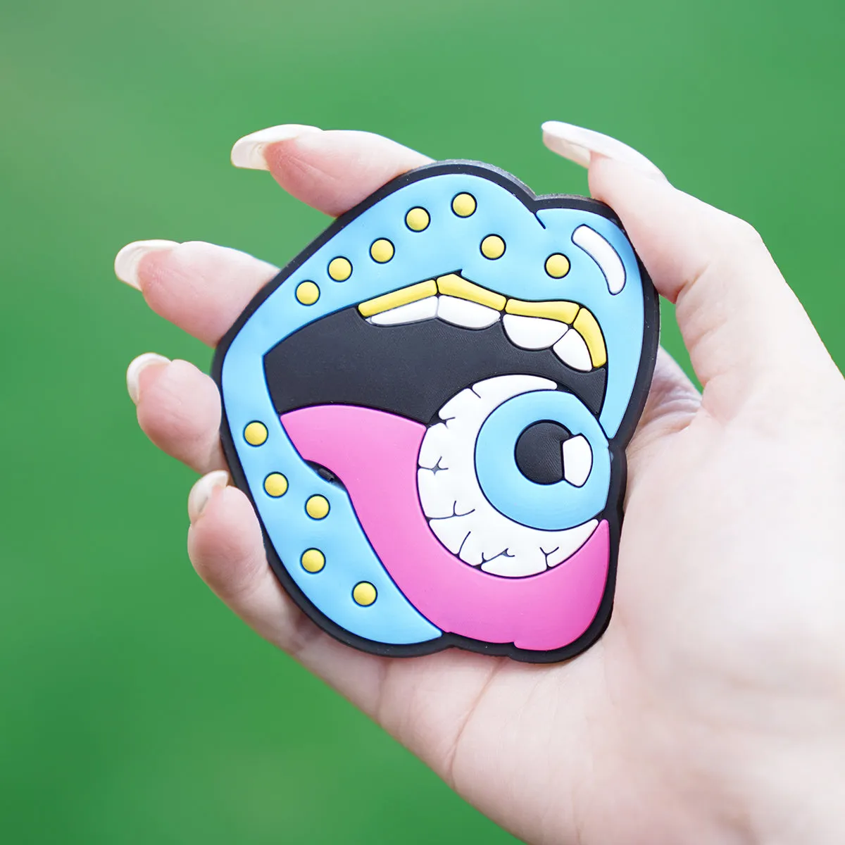 Owllaser Big Mouth Beach Bag Accessories PVC Rubber Tote Bag Insert Charms for Bogg Bag