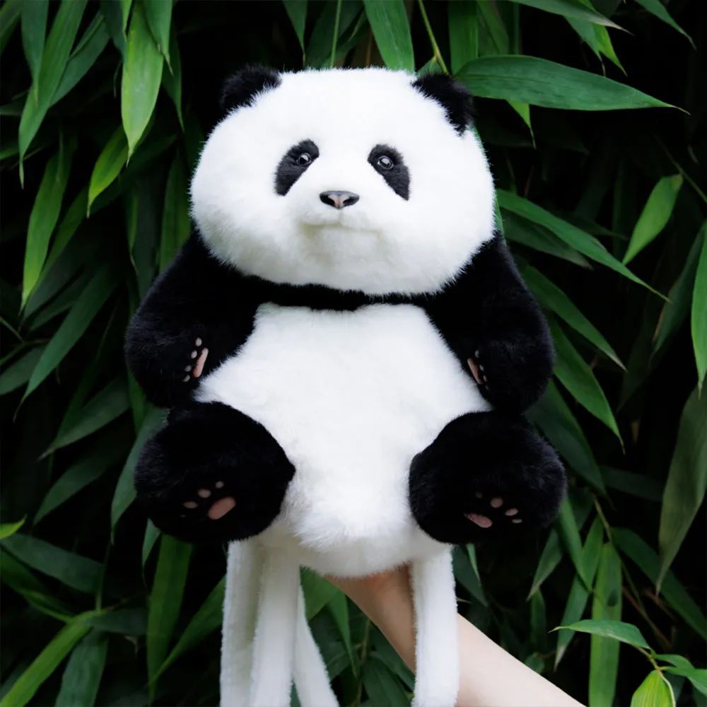 Panda Backpack Hehua Simulated