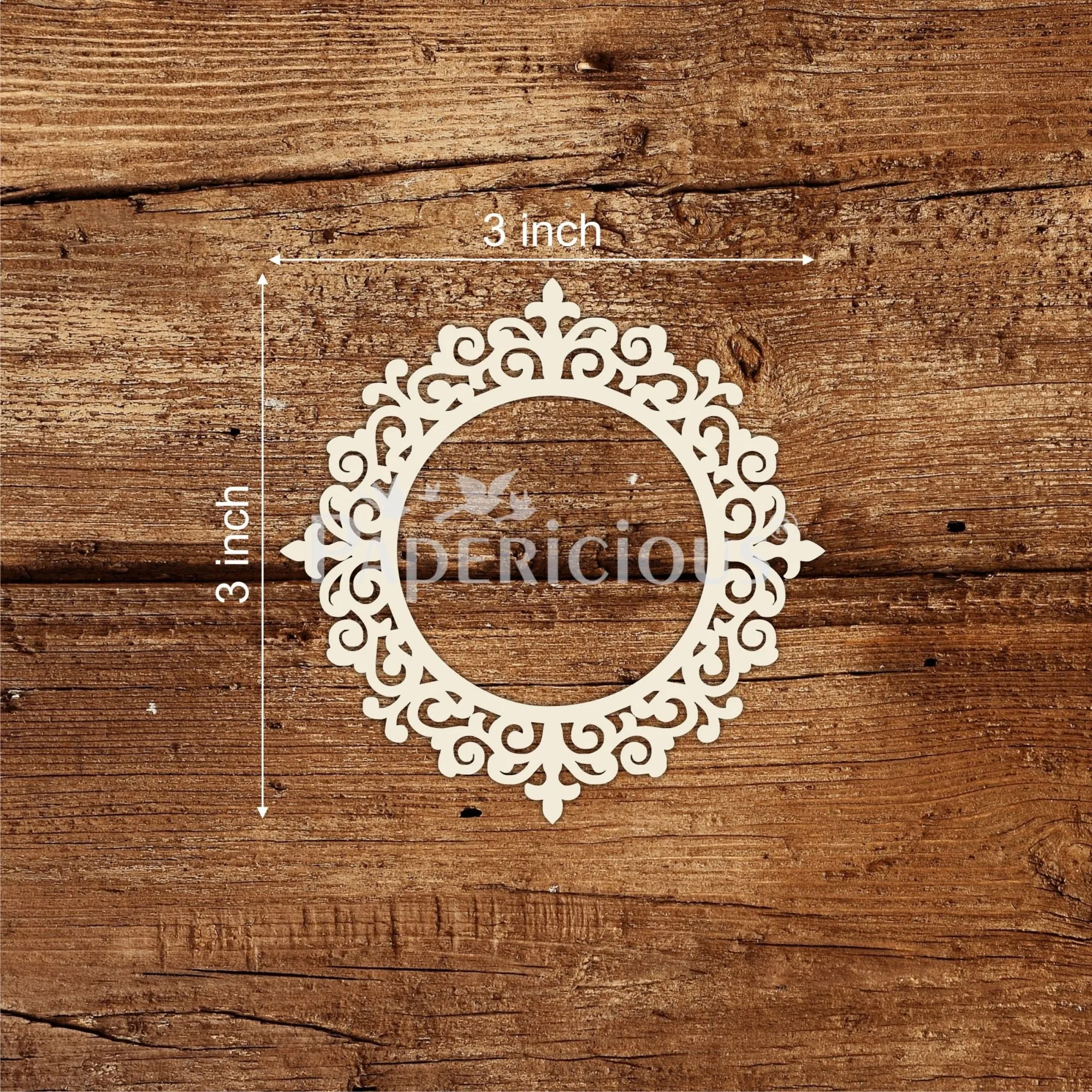 Papericious Chippis Frame Embellsihments - 46002