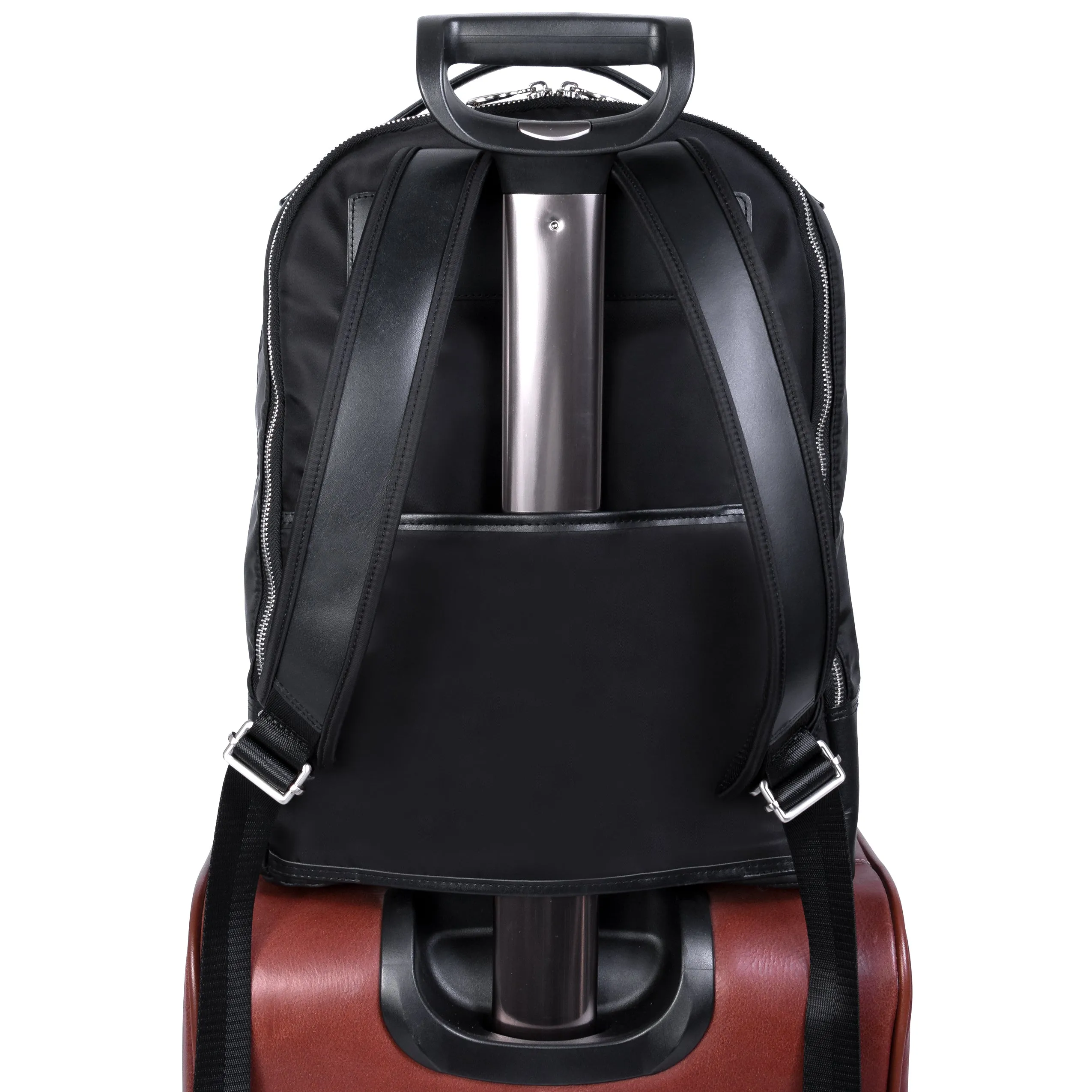 PARKER | 15” Nylon Dual-Compartment Laptop Backpack