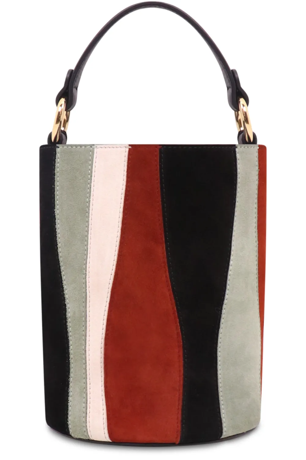 PATCH CYLINDER SMALL BAG | RED