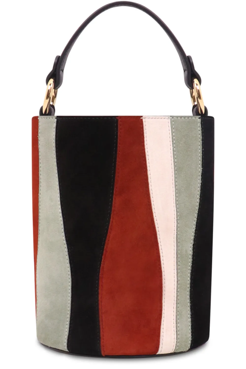 PATCH CYLINDER SMALL BAG | RED