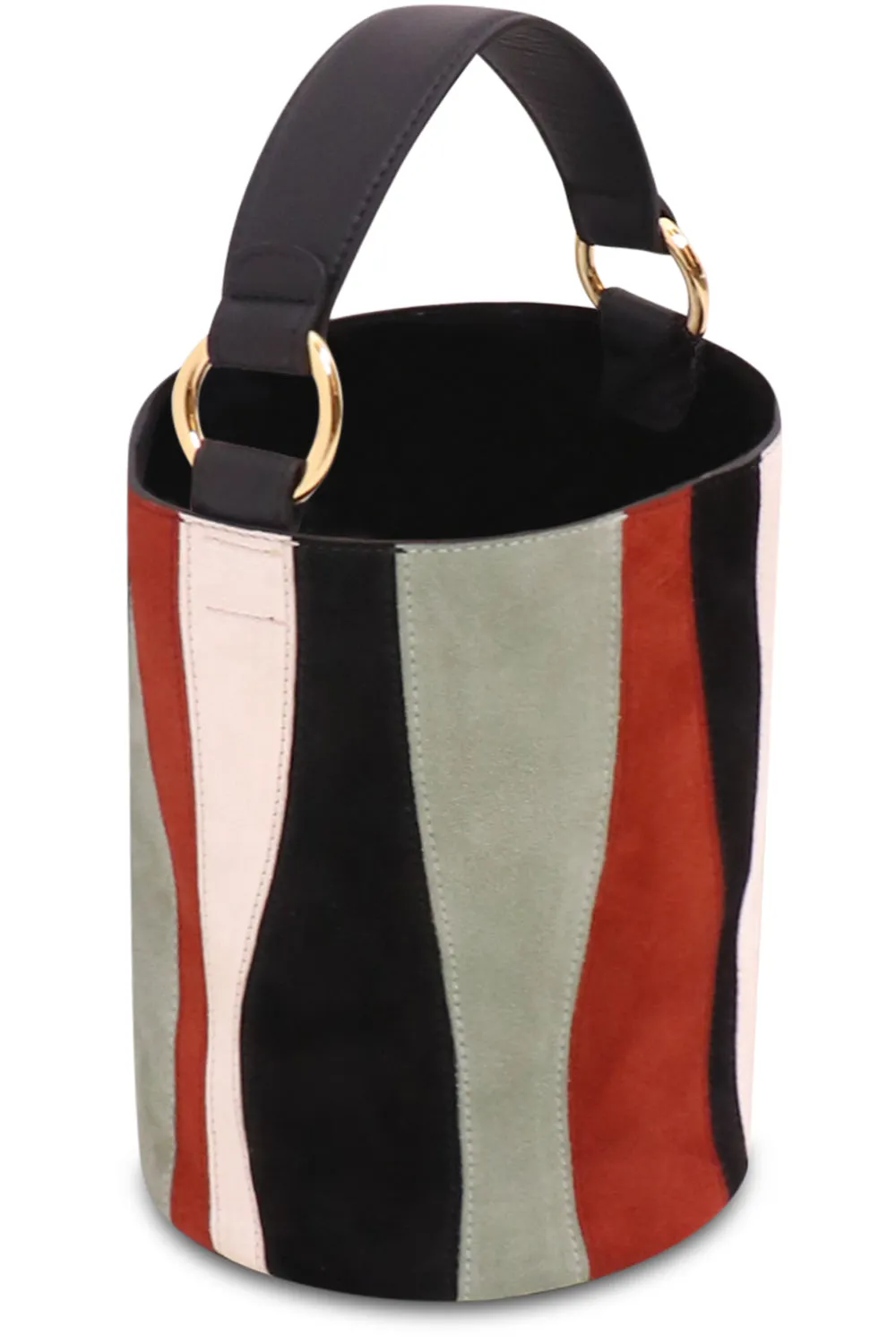PATCH CYLINDER SMALL BAG | RED