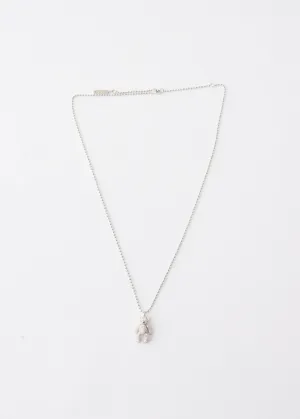 Pave Teddy Bear Necklace
