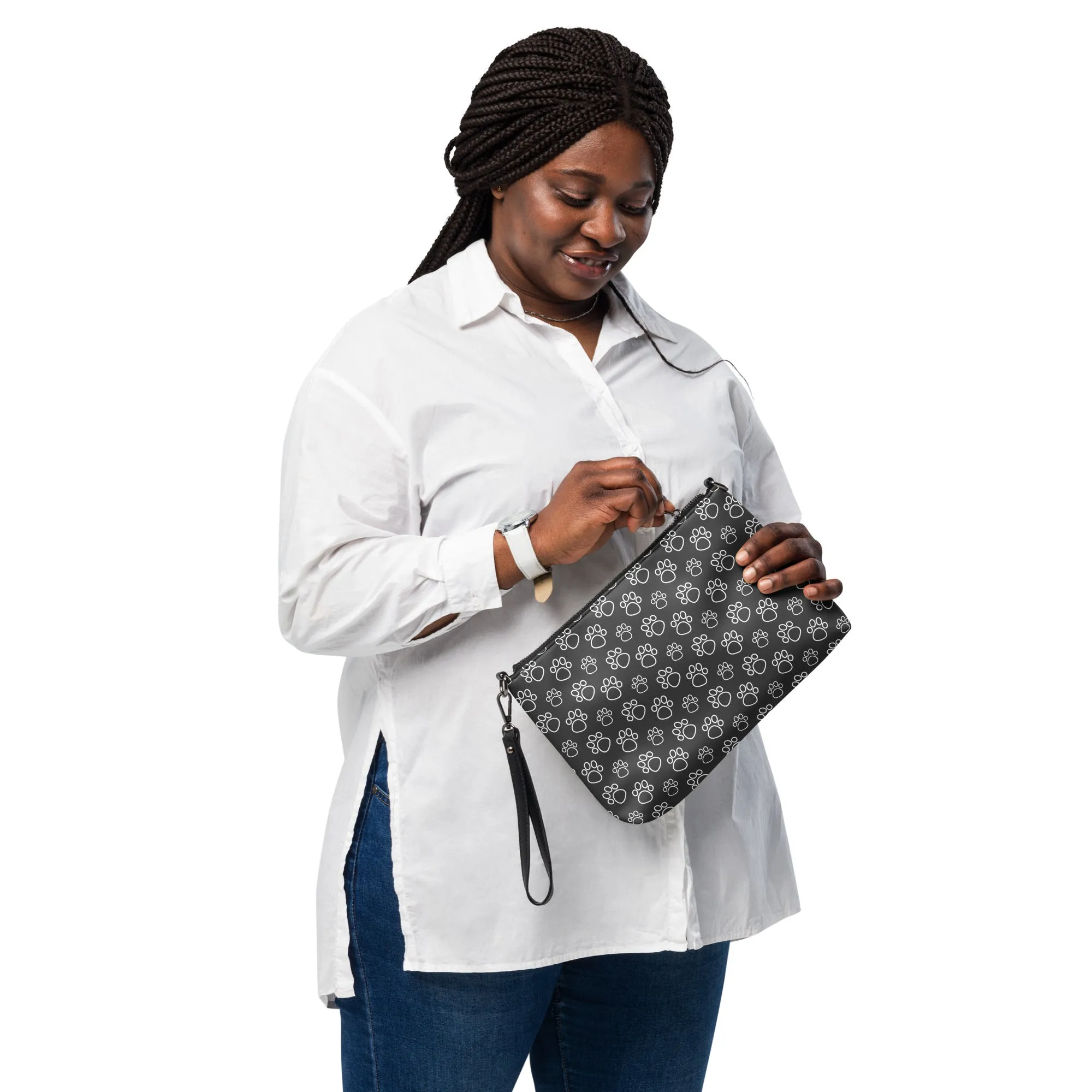 Paw Print Design Crossbody bag