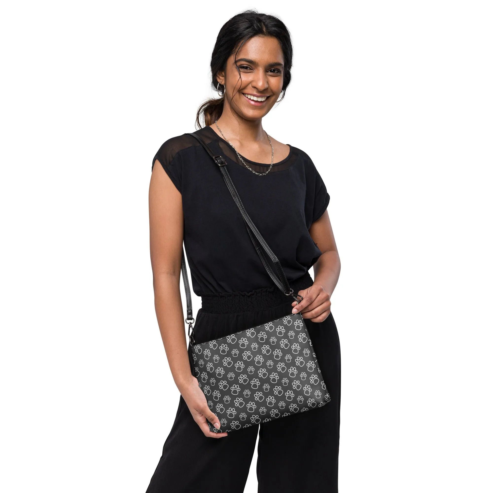 Paw Print Design Crossbody bag