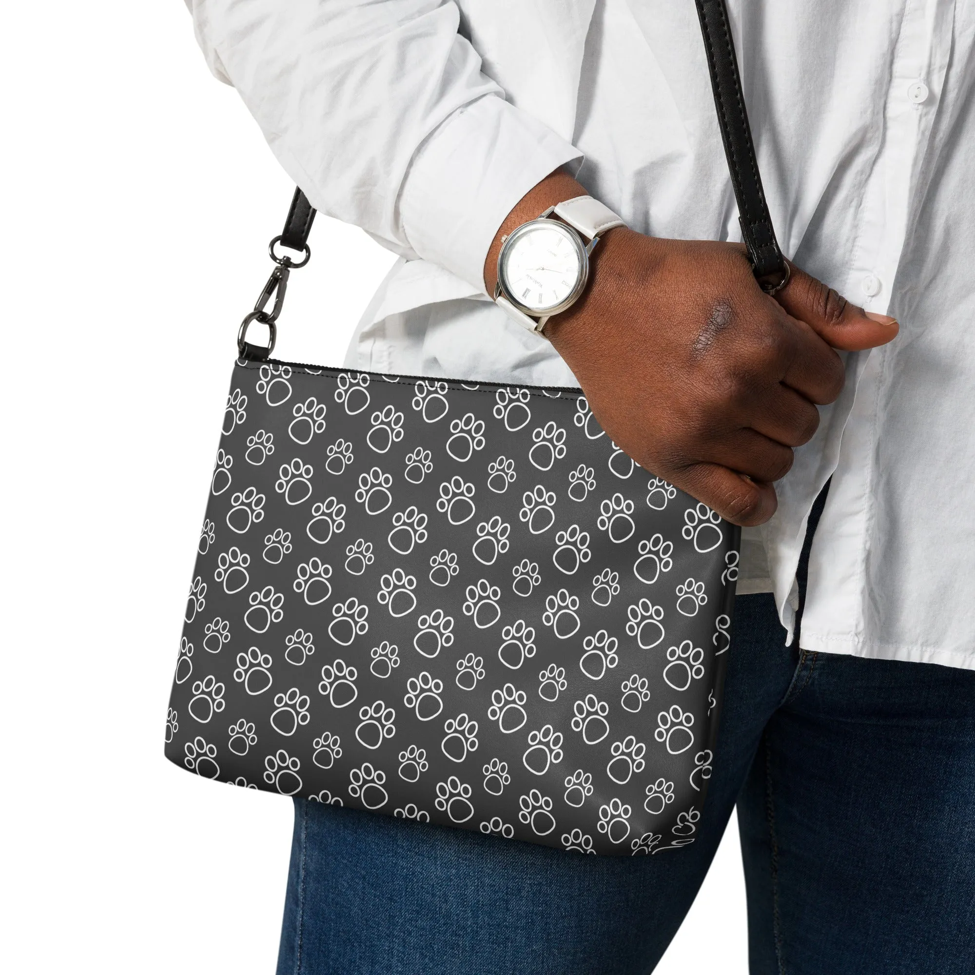 Paw Print Design Crossbody bag