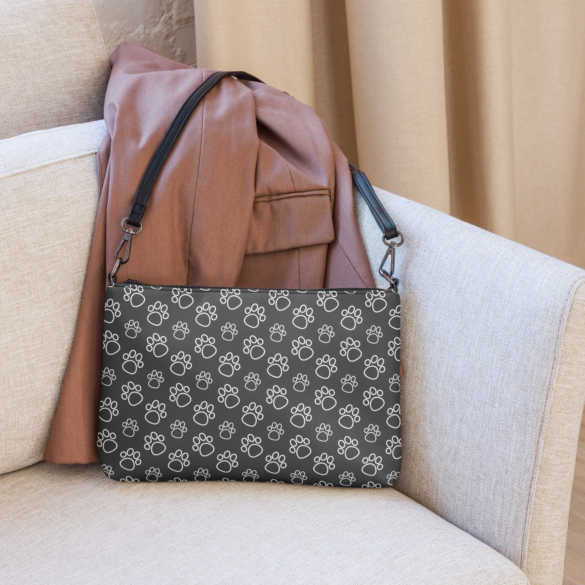 Paw Print Design Crossbody bag