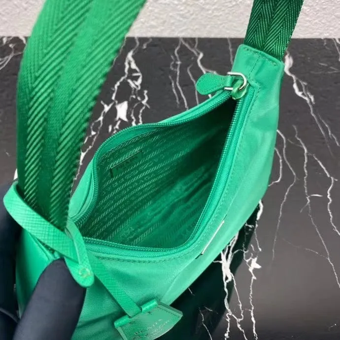 PD241 Re-Nylon Hobo Bag / 9x5.1x2inch
