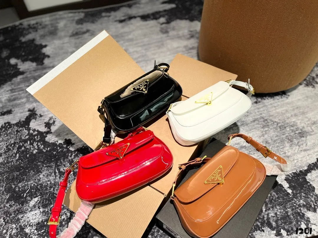 PD289 Re-Edition 2002 Small Leather Shoulder Bag / 9x4.7x2inch