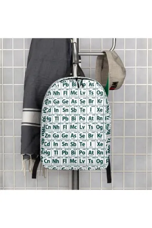 Periodic Table Minimalist Backpack