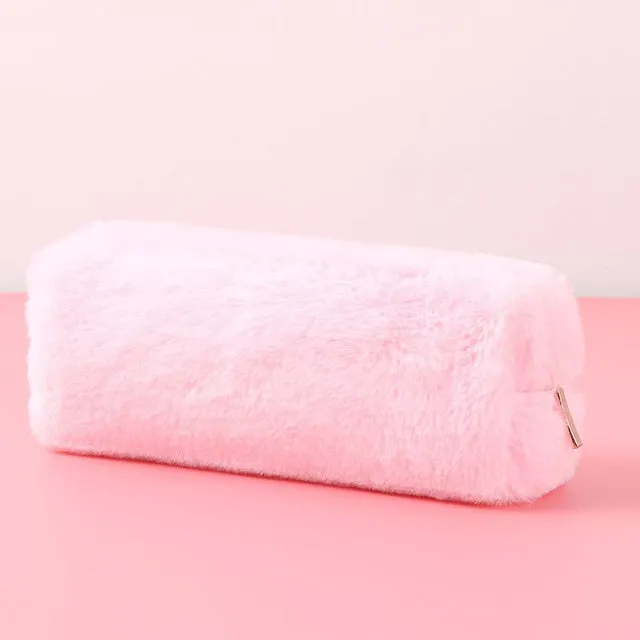 Plush Pencil Bag