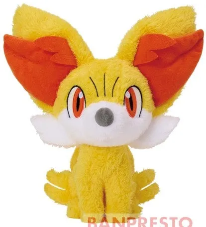 Pokemon Plush Fennekin Hokkori 2023 Banpresto