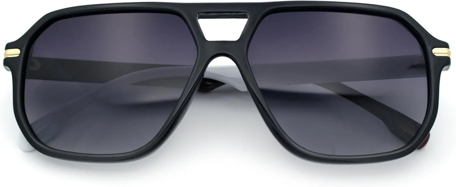 Polarized Luxury Sporty Mens Racer Plastic Gentlemanly Fashion Sunglasses